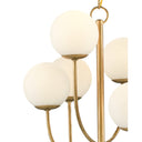 Currey & Company 9000-0819 Sunnylands Chandelier in Brass 2