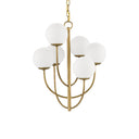Currey & Company 9000-0819 Sunnylands Chandelier in Brass 3