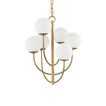 Currey & Company 9000-0819 Sunnylands Chandelier in Brass 3