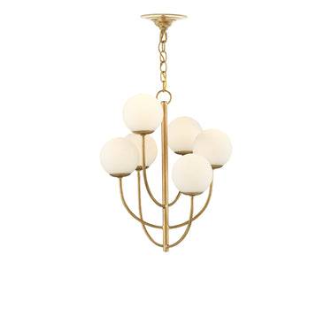 Currey & Company 9000-0819 Sunnylands Chandelier in Brass 4