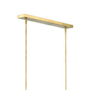 Currey & Company 9000-0820 Tenby Oval 4 Light Chandelier in Contemporary Gold Leaf/Abaca Rope 7