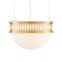 Currey & Company 9000-0834 Lola 1 Light Pendant in Contemporary Gold Leaf/Painted Contemporary Gold 1