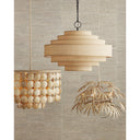 Currey & Company 9000-0849 Buko 6 Light Chandelier in Coco Cream 6
