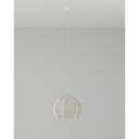 Currey & Company 9000-0864 Octavia 1 Light Pendant in Whitewash 6