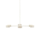 Currey & Company 9000-0865 Monreale 6 Light Chandelier in White 3