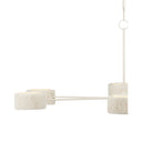 Currey & Company 9000-0865 Monreale 6 Light Chandelier in White 6