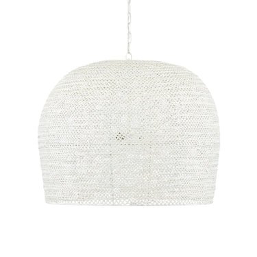 Currey & Company 9000-0869 Piero Large 3 Light Chandelier in White 3