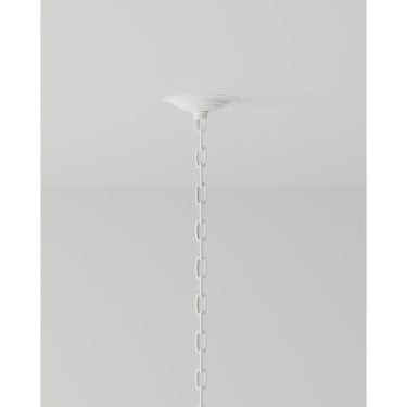 Currey & Company 9000-0869 Piero Large 3 Light Chandelier in White 5