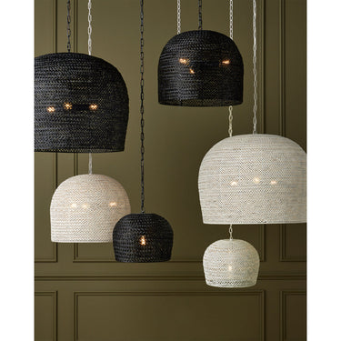 Currey & Company 9000-0869 Piero Large 3 Light Chandelier in White 8