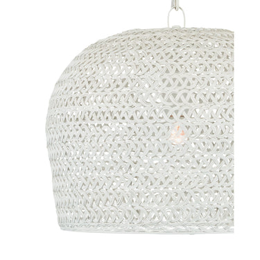 Currey & Company 9000-0870 Piero Medium Chandelier in White 2