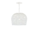 Currey & Company 9000-0870 Piero Medium Chandelier in White 4