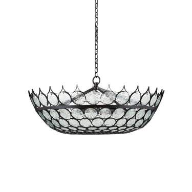 Currey & Company 9000-0879 Augustus 3 Light Chandelier in Bronze 4