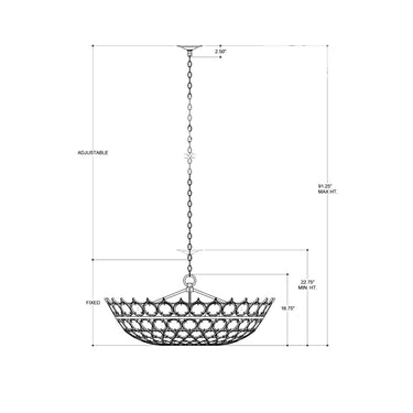 Currey & Company 9000-0879 Augustus 3 Light Chandelier in Bronze 7