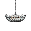 Currey & Company 9000-0879 Augustus 3 Light Chandelier in Bronze 1