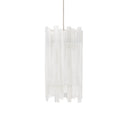 Currey & Company 9000-0884 Escenia Round 15-Light Multi-Drop Pendant in Natural/Painted Silver 3