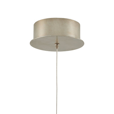 Currey & Company 9000-0895 Lazio 1-Light Multi-Drop Pendant in Natural/Painted Silver 3