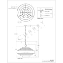 Currey & Company 9000-09-C1 Maura 6 Light Chandelier 11