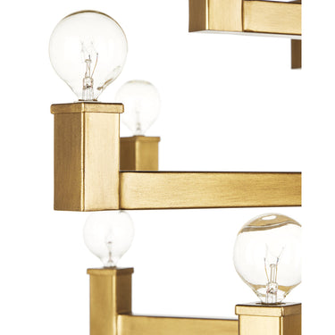 Currey & Company 9000-09-C2 Andre 52 Light Chandelier in Brass 2