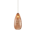 Currey & Company 9000-0902 Rame 1-Light Multi-Drop Pendant in Copper/Silver/Painted Silver 1