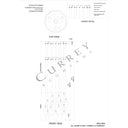 Currey & Company 9000-0905 Rame Round 15-Light Multi-Drop Pendant in Copper/Silver/Painted Silver 6