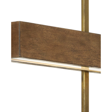 Currey & Company 9000-0929 Tonbridge 3 Light Linear Chandelier 2