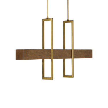 Currey & Company 9000-0929 Tonbridge 3 Light Linear Chandelier 4