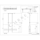 Currey & Company 9000-0929 Tonbridge 3 Light Linear Chandelier 8