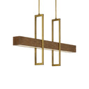 Currey & Company 9000-0929 Tonbridge 3 Light Linear Chandelier 1