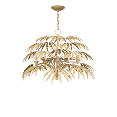 Currey & Company 9000-0930 Calliope 5 Light Chandelier in Coco Cream 4
