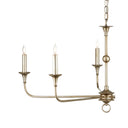 Currey & Company 9000-0933 Nottaway Small 5 Light Chandelier in Champagne 2