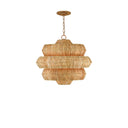 Currey & Company 9000-C Antibes 18 Light Chandelier in Khaki/Natural 12