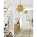 Currey & Company 9000-C Antibes 18 Light Chandelier in Khaki/Natural 13