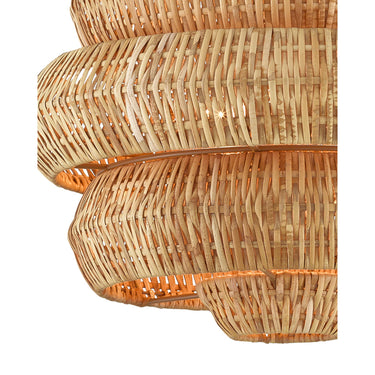 Currey & Company 9000-C Antibes 18 Light Chandelier in Khaki/Natural 9
