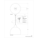 Currey & Company 9000-C1 Earthshine Large Pendant 14