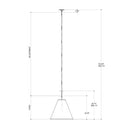 Currey & Company 9000-C10 Pierrepont Pendant 14