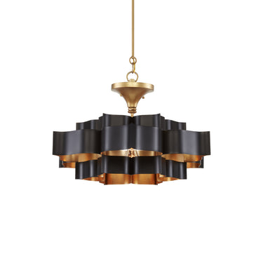 Currey & Company 9000-C6 Grand Lotus Chandelier 1