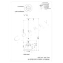 Currey & Company 9000-C7 Lumley Pendant 6