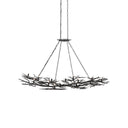 Currey & Company 9007 Rainforest 14 Light Chandelier in Rustic Bronze 1