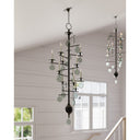 Currey & Company 91 Sethos 12 Light Chandelier in Old Iron 5