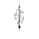 Currey & Company 91 Sethos 12 Light Chandelier in Old Iron 1