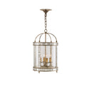 Currey & Company 92 Corsica 4 Light Lantern in Harlow Silver Leaf/Antique Mirror 6