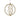 Currey & Company 9236 Aphrodite Orb 14 Light Chandelier in Gold Granello/Antique Mirror - Crescent Harbor