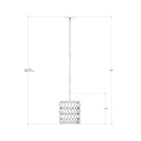Currey & Company 9250 Stillwater Pendant in Blacksmith/Natural 4