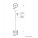 Currey & Company 9250 Stillwater Pendant in Blacksmith/Natural 5
