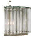 Currey & Company 9375 Bevilacqua Pendant in Silver Leaf 2