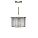 Currey & Company 9375 Bevilacqua Pendant in Silver Leaf 3