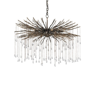 Currey & Company 9451 Fen Large 6 Light Chandelier in Cupertino 1