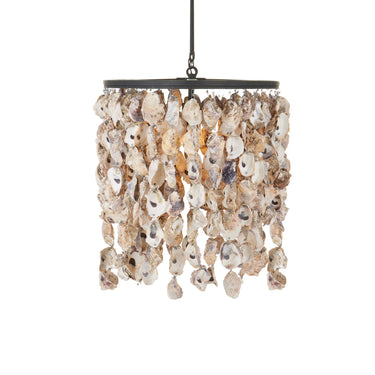 Currey & Company 9492 Stillwater Oval 5 Light Chandelier in Natural/Blacksmith 3