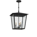 Currey & Company 9500-C1 Bening Outdoor Lantern in Midnight 3