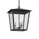 Currey & Company 9500-C1 Bening Outdoor Lantern in Midnight 1